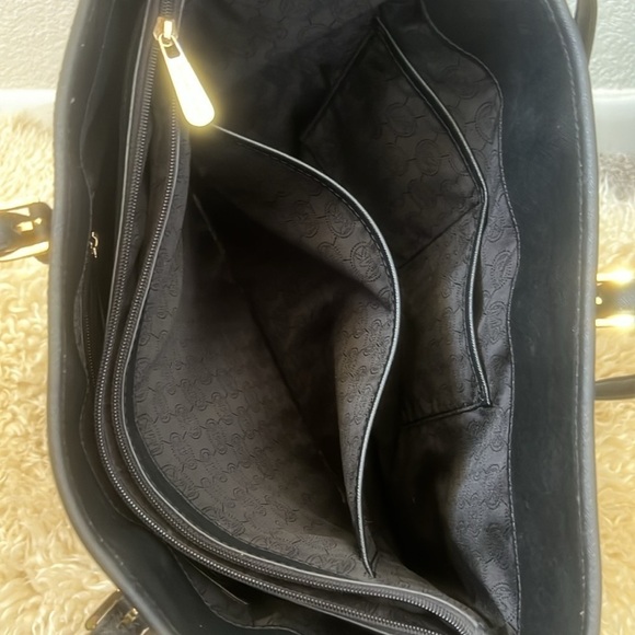 MICHAEL KORS Sullivan Black Saffiano Leather Tote Shoulder Satchel Handb… - Picture 12 of 16